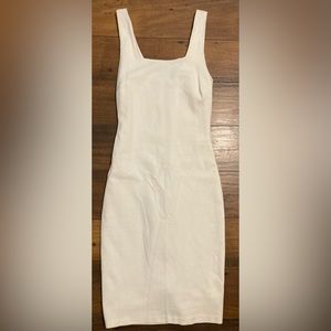 Bar III Off white midi dress